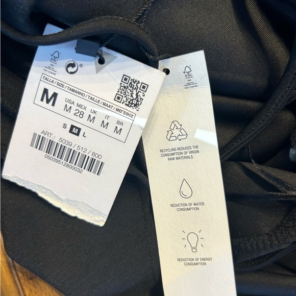 Zara Black Backless Dress - Picture 7 of 7